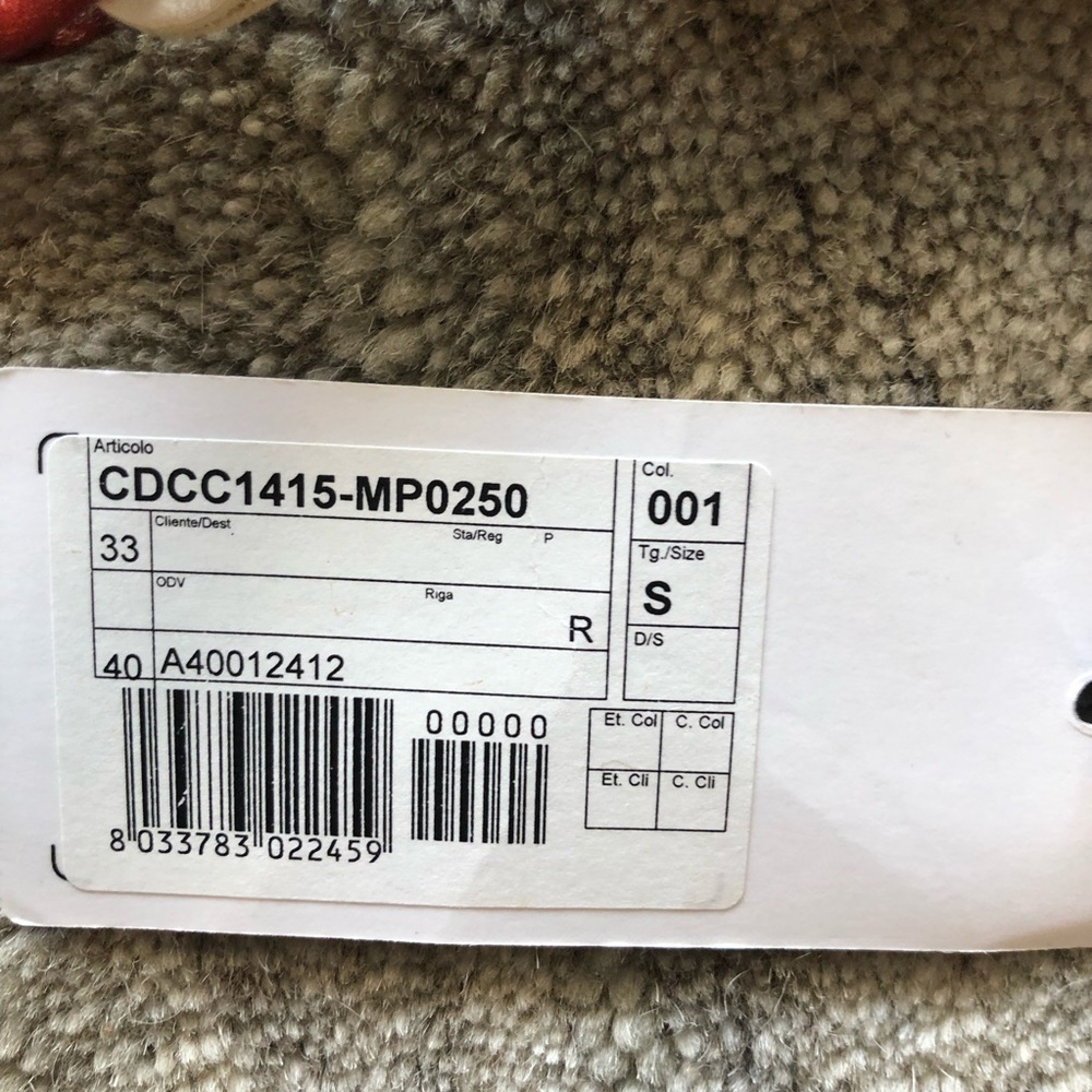 NWT Missoni Red White Loop Leather Belt - Picture 3 of 7
